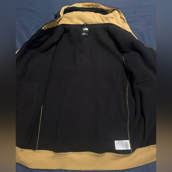 The North Face Men's Highrail Fleece Jacket Antelope Tan Men’s Size Large NWT - Picture 9 of 11